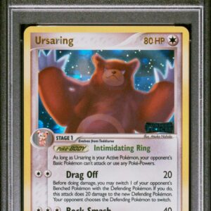 2005 · POKEMON EX UNSEEN FORCES · URSARING-REV.FOIL.STAMPED · #18 · PSA MINT 9