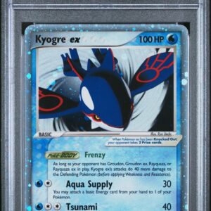 2006 · POKEMON BLACK STAR PROMOS · KYOGRE EX-HOLO · #037 · PSA VG-EX 4