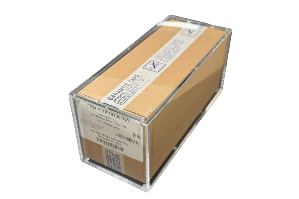 Acryl Case - Pokémon Boosterbox case (Europees)