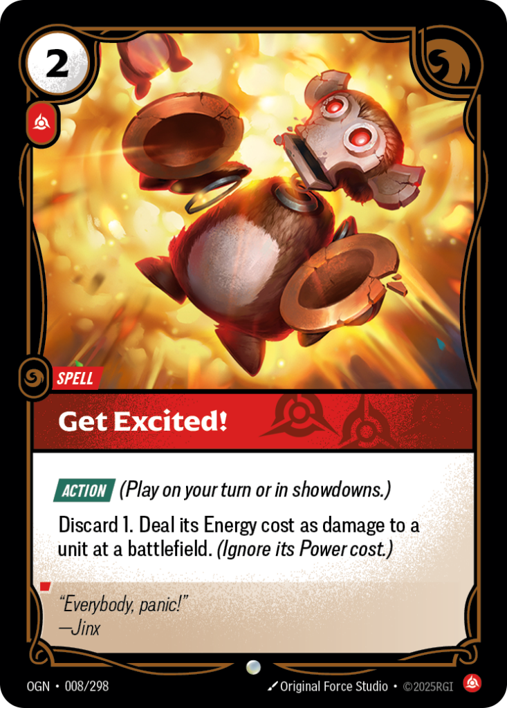 Get Excited! OGN-008/298 – Origins – Foil