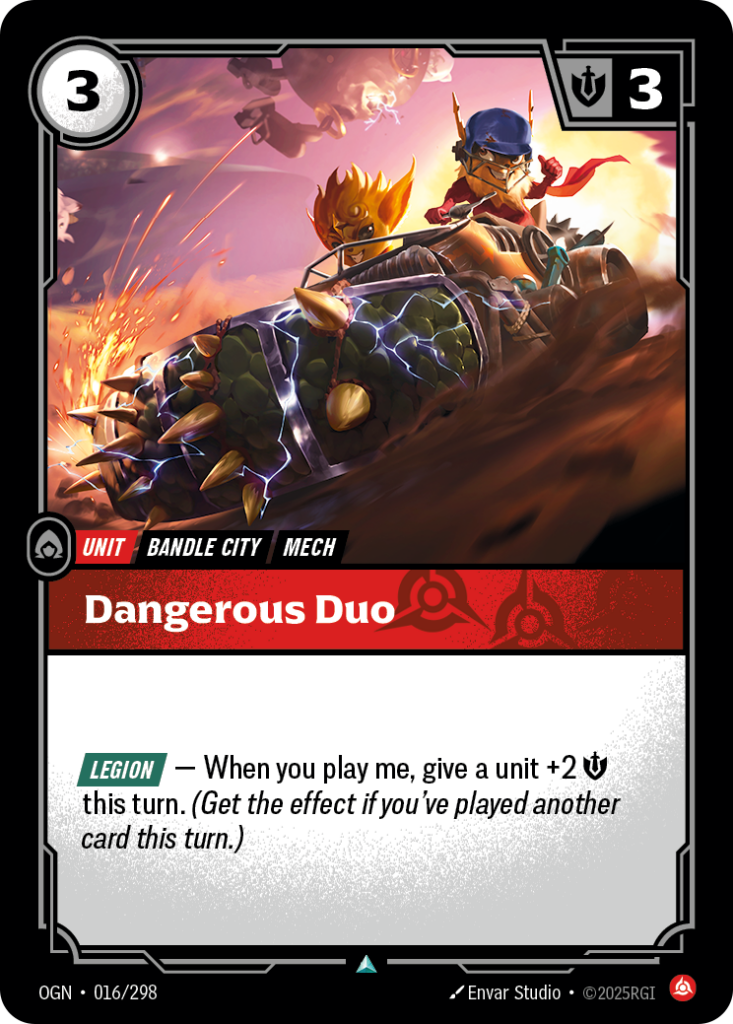 Dangerous Duo OGN-016/298 – Origins – Foil