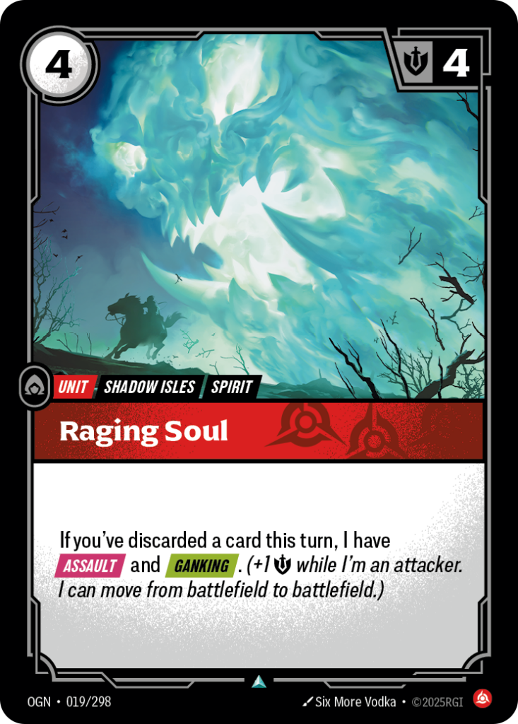 Raging Soul OGN-019/298 – Origins – Foil