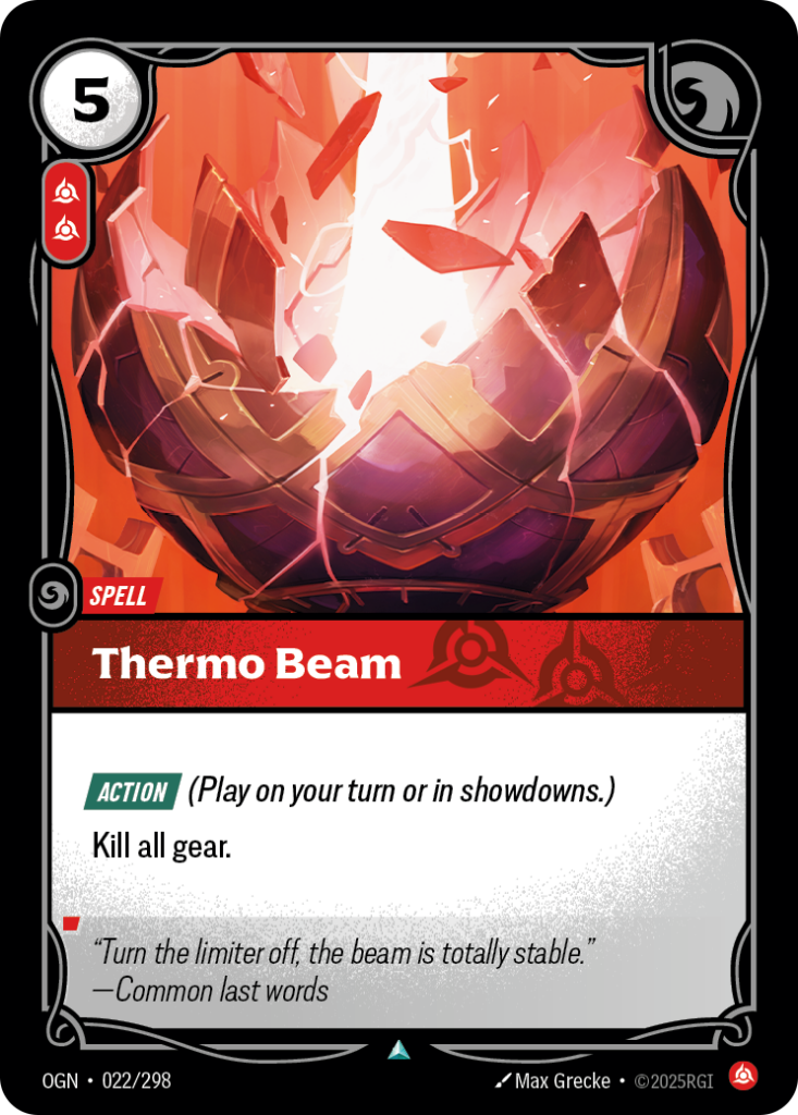 Thermo Beam OGN-022/298 – Origins – Non-Foil