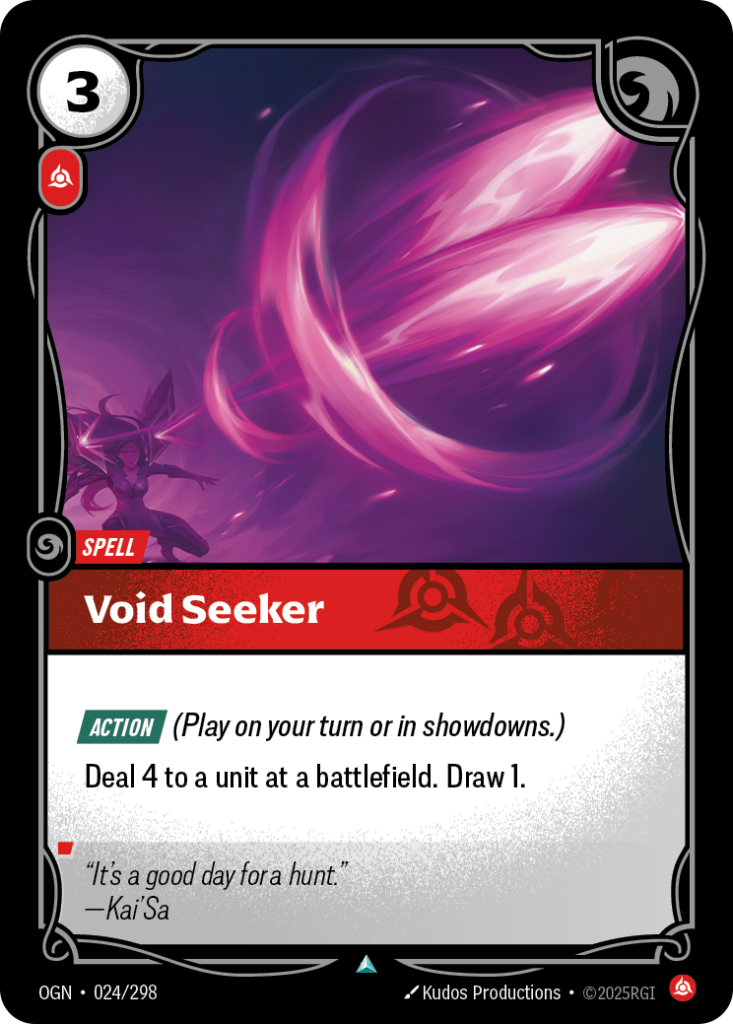 Void Seeker OGN-024/298 – Origins – Foil