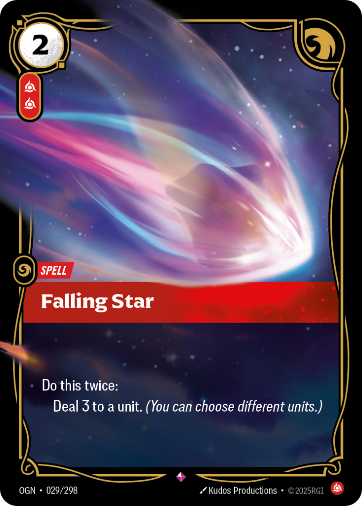 Falling Star OGN-029/298 – Origins – Foil