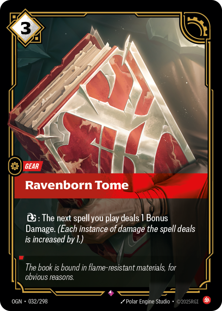 Ravenborn Tome OGN-032/298 – Origins – Foil