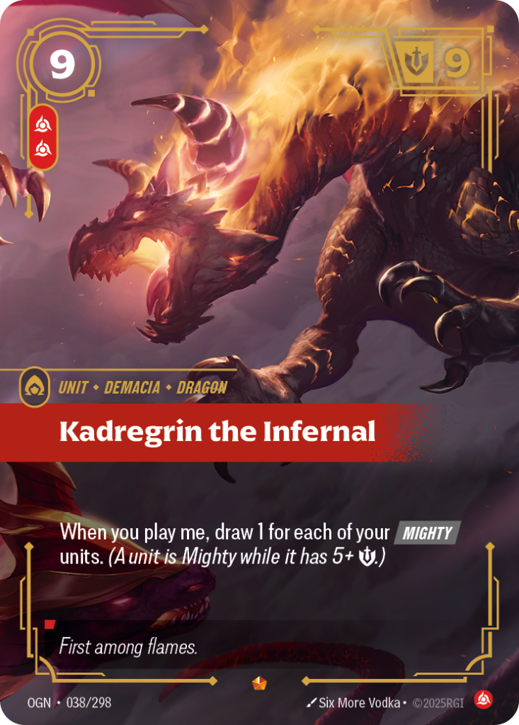 Kadregrin the Infernal OGN-038/298 – Origins – Foil