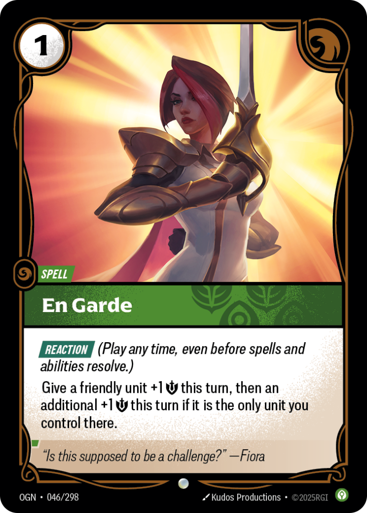 En Garde OGN-046/298 – Origins – Non-Foil