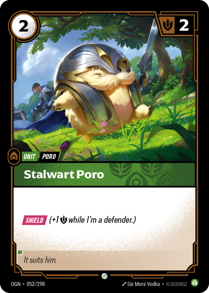 Stalwart Poro OGN-052/298 – Origins – Non-Foil