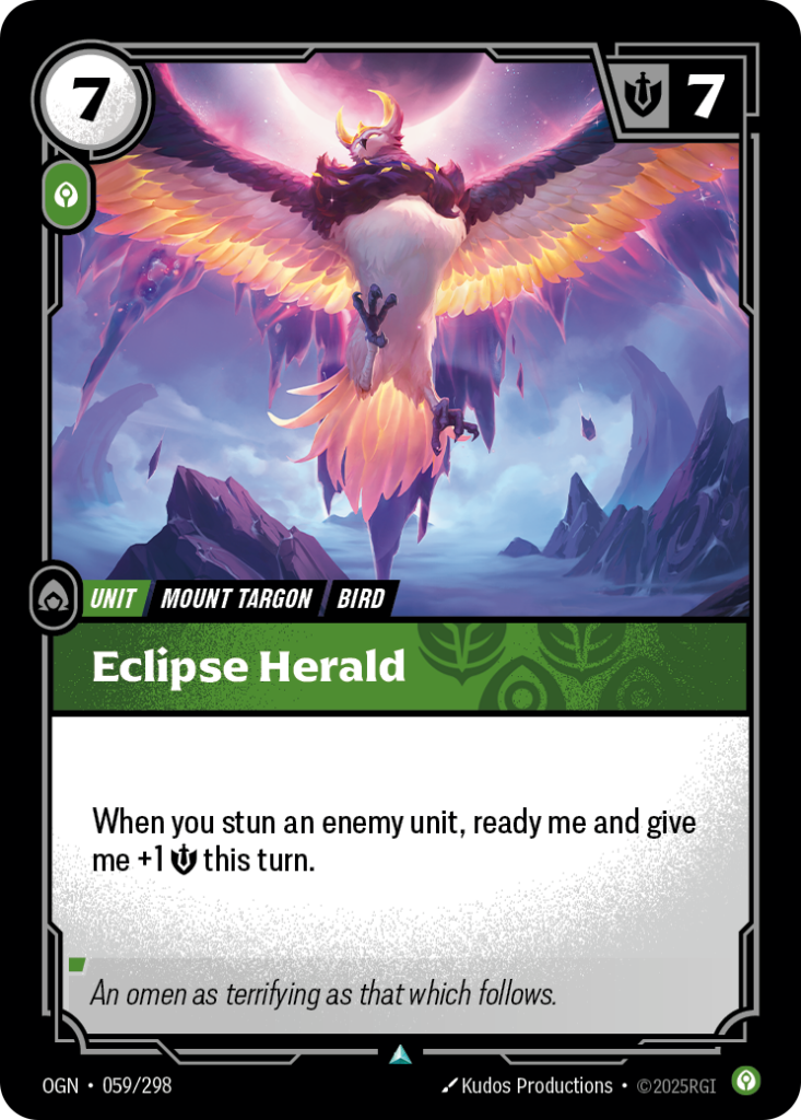 Eclipse Herald OGN-059/298 – Origins – Foil