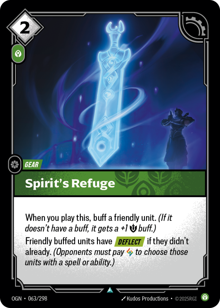 Spirit's Refuge OGN-063/298 – Origins – Non-Foil