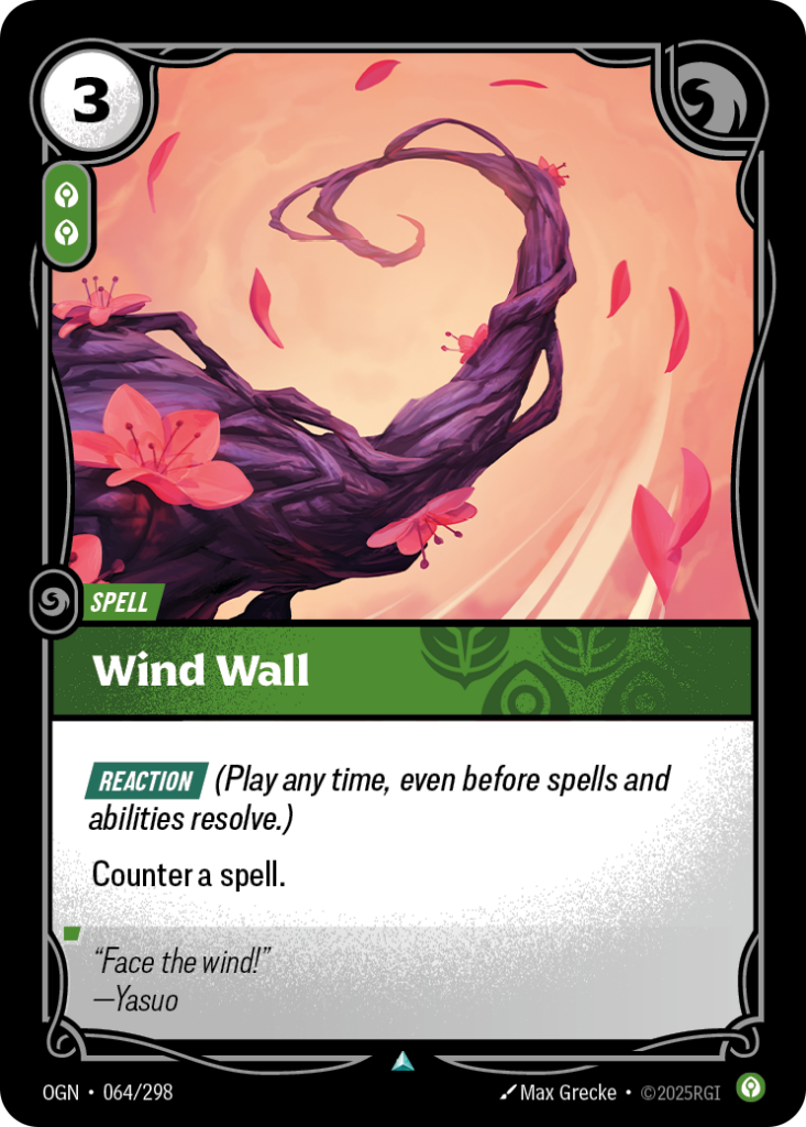 Wind Wall OGN-064/298 – Origins – Foil