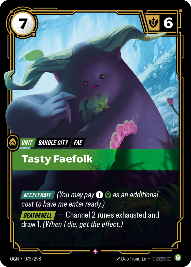 Tasty Faefolk OGN-075/298 – Origins – Foil