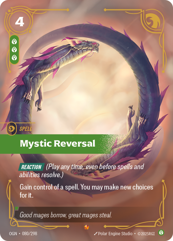 Mystic Reversal OGN-080/298 – Origins – Foil