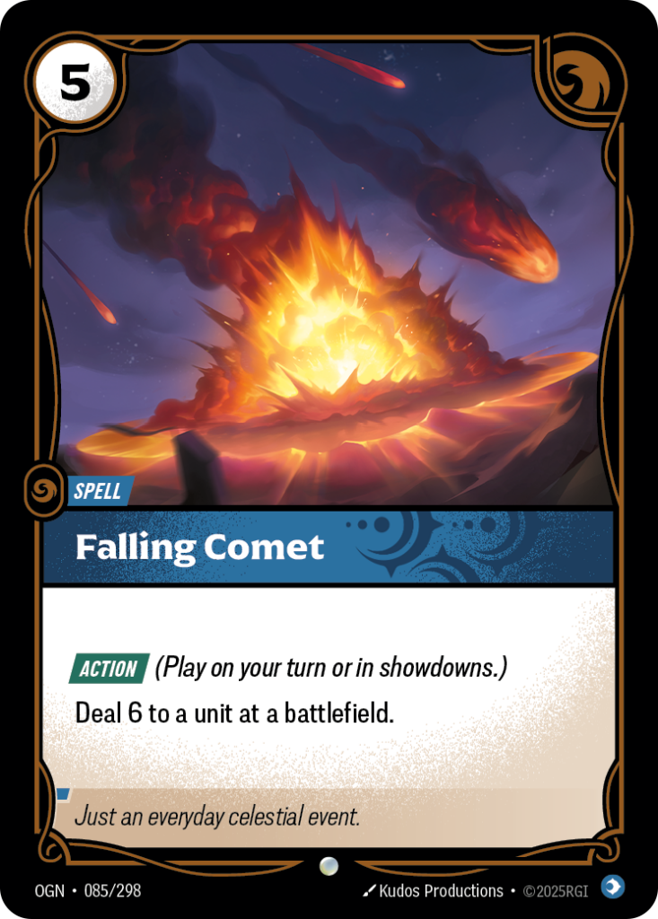 Falling Comet OGN-085/298 – Origins – Non-Foil