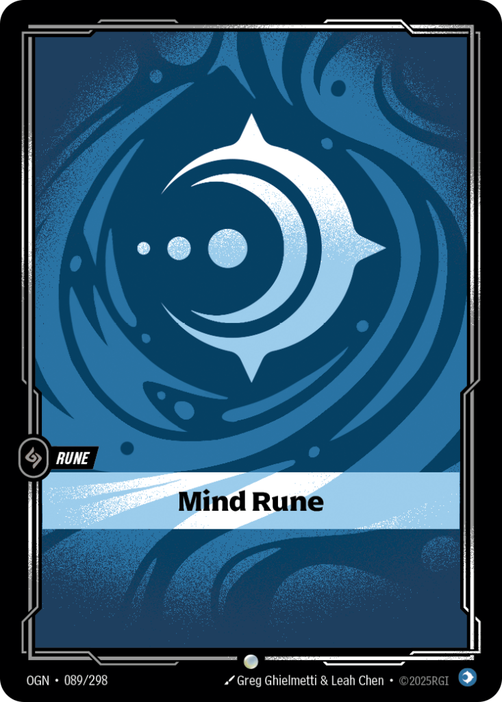 Mind Rune OGN-089/298 – Origins – Non-Foil