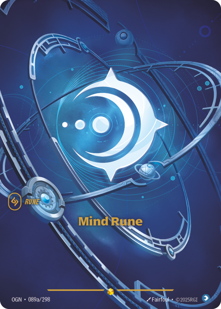 Mind Rune OGN-089A/298 – Origins – Alternate Art Foil