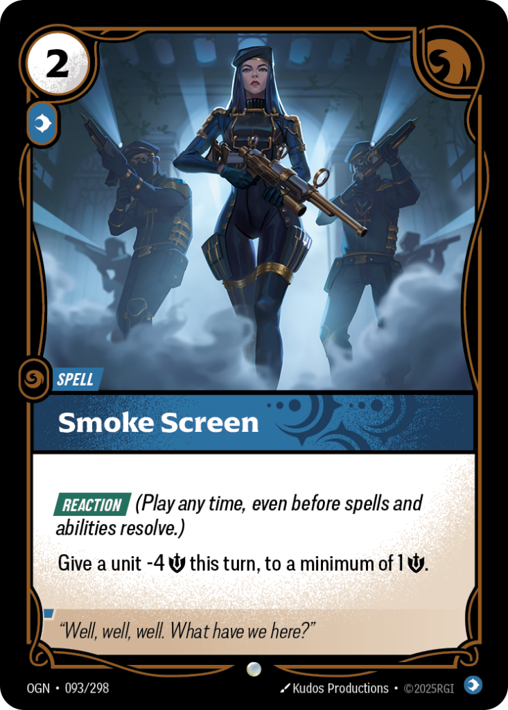 Smoke Screen OGN-093/298 – Origins – Non-Foil