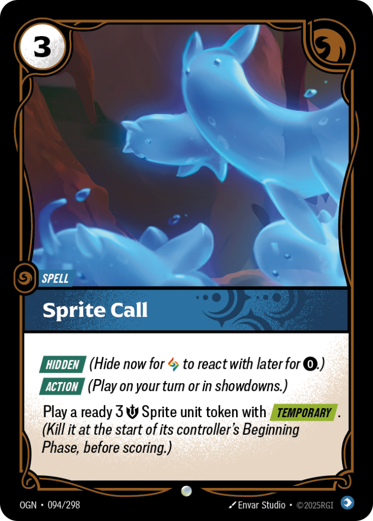 Sprite Call OGN-094/298 – Origins – Non-Foil