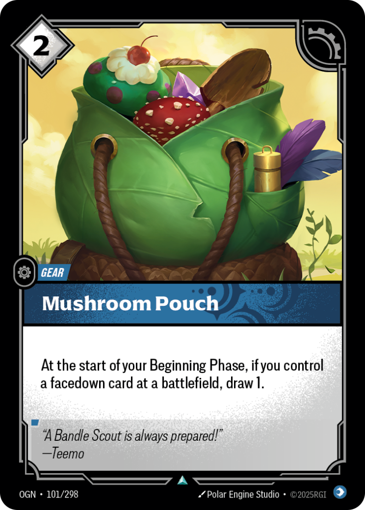 Mushroom Pouch OGN-101/298 – Origins – Foil