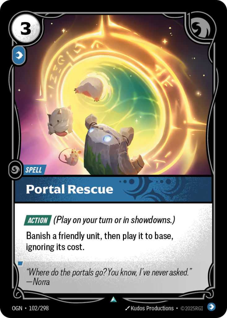 Portal Rescue OGN-102/298 – Origins – Foil