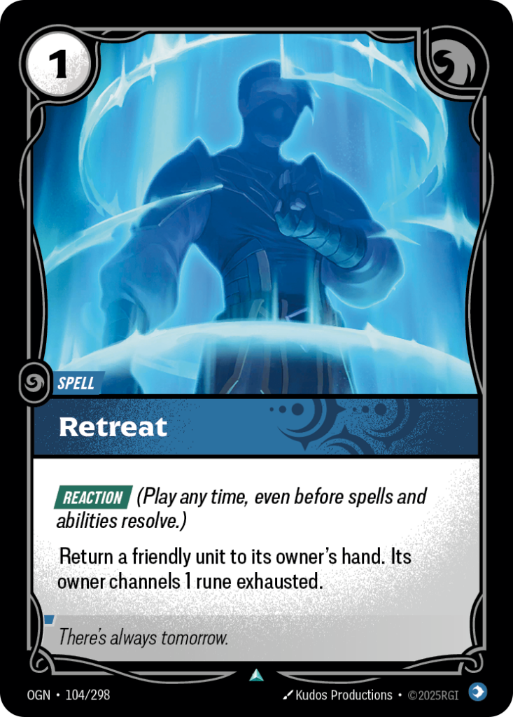 Retreat OGN-104/298 – Origins – Foil