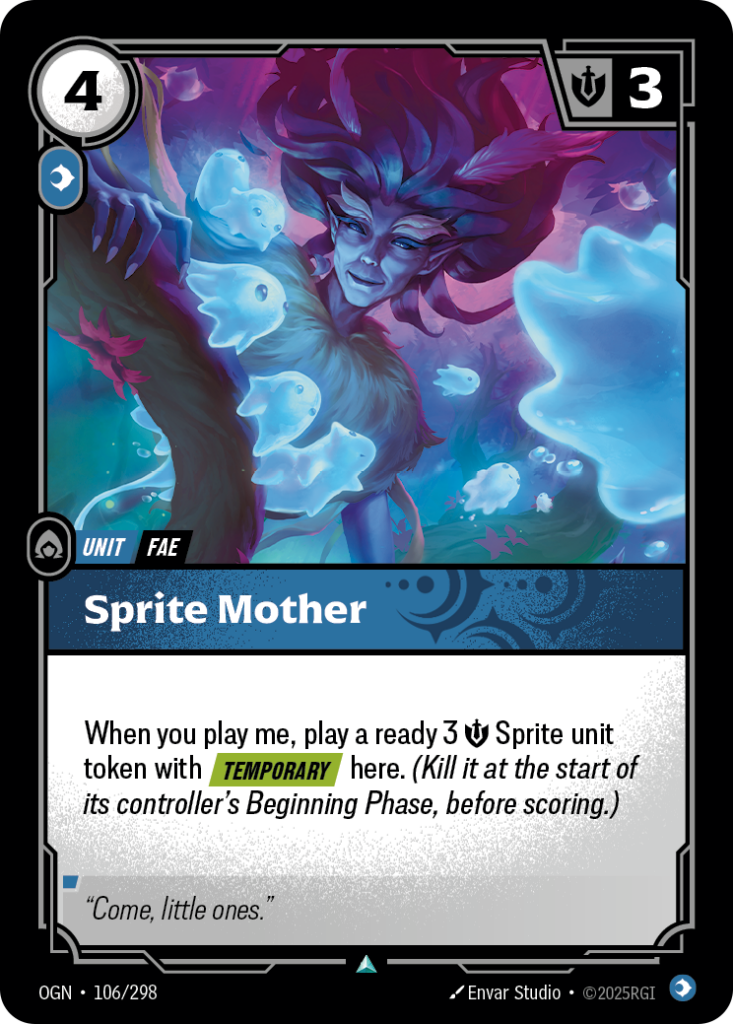 Sprite Mother OGN-106/298 – Origins – Foil