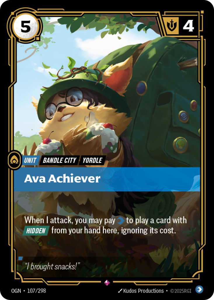Ava Achiever OGN-107/298 – Origins – Foil