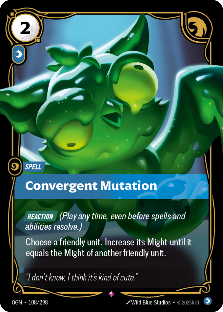 Convergent Mutation OGN-108/298 – Origins – Foil