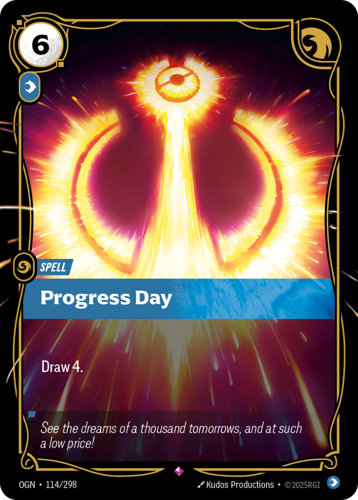 Progress Day OGN-114/298 – Origins – Foil