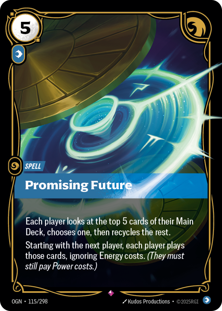 Promising Future OGN-115/298 – Origins – Foil
