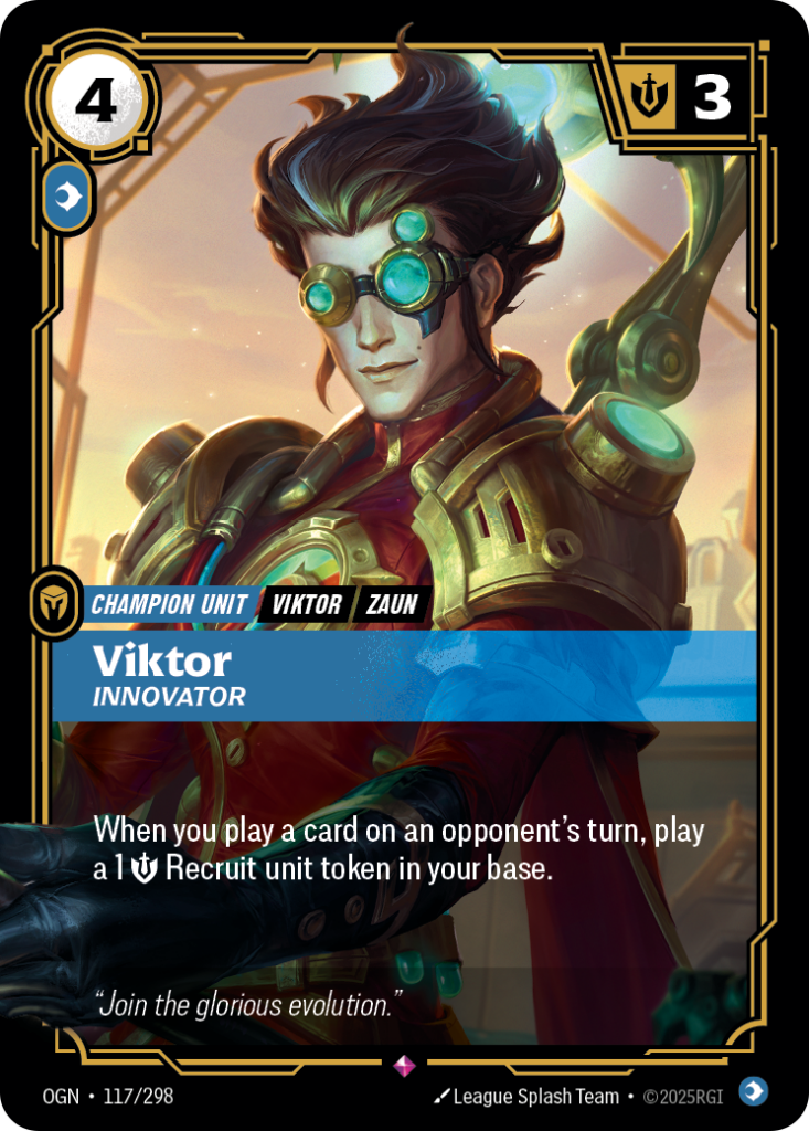 Viktor, Innovator OGN-117/298 – Origins – Foil