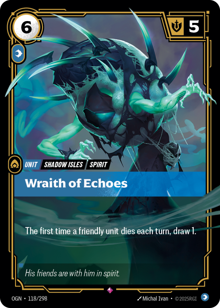 Wraith of Echoes OGN-118/298 – Origins – Foil