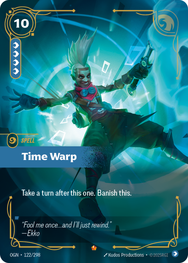 Time Warp OGN-122/298 – Origins – Foil