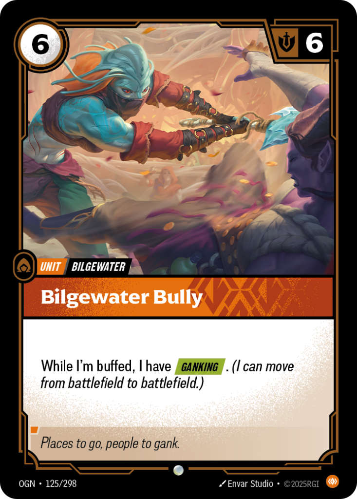 Bilgewater Bully OGN-125/298 – Origins – Foil