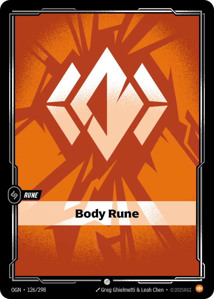 Body Rune OGN-126/298 – Origins – Non-Foil