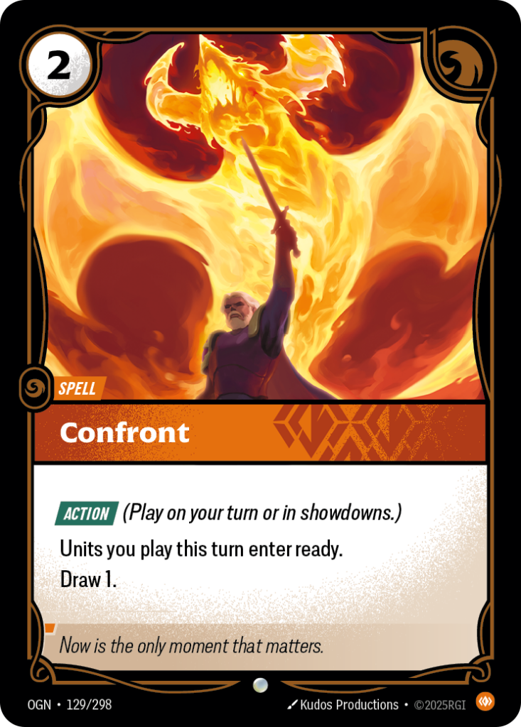 Confront OGN-129/298 – Origins – Non-Foil