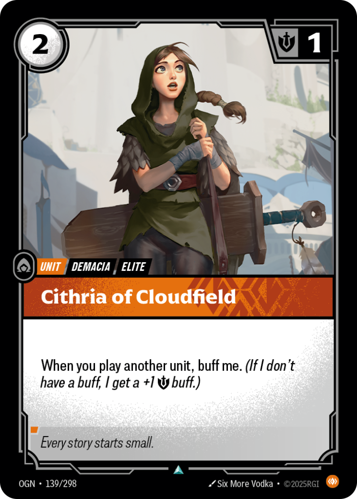 Cithria of Cloudfield OGN-139/298 – Origins – Foil