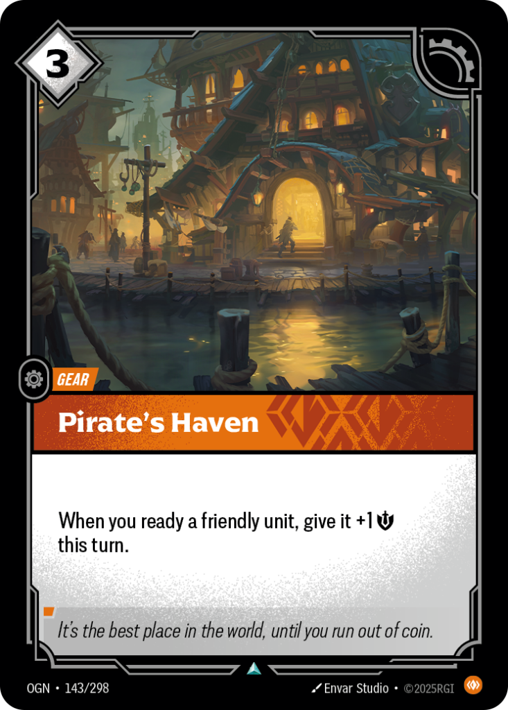 Pirate's Haven OGN-143/298 – Origins – Non-Foil