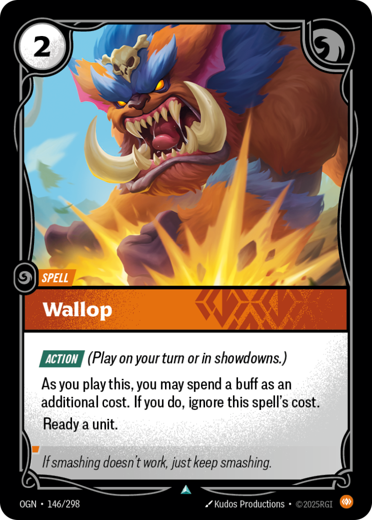 Wallop OGN-146/298 – Origins – Foil