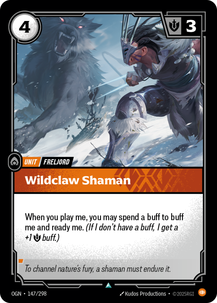 Wildclaw Shaman OGN-147/298 – Origins – Non-Foil