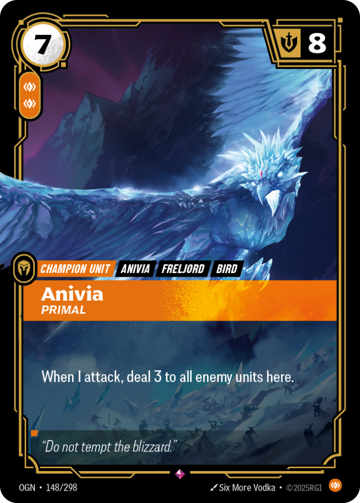 Anivia, Primal OGN-148/298 – Origins – Foil