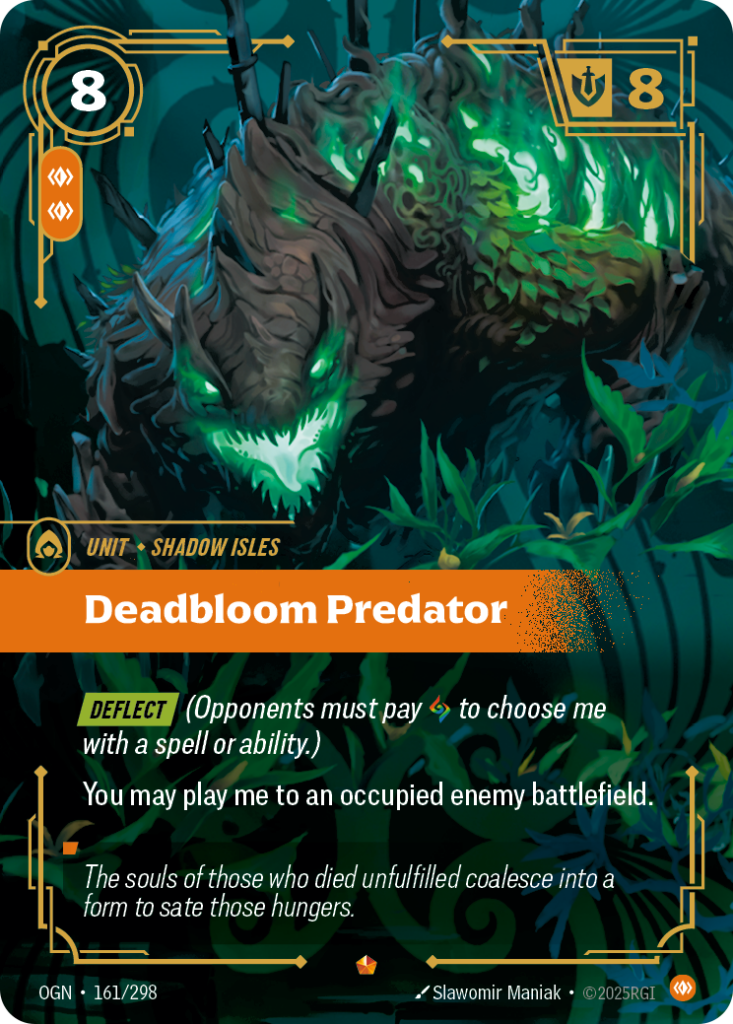 Deadbloom Predator OGN-161/298 – Origins – Foil