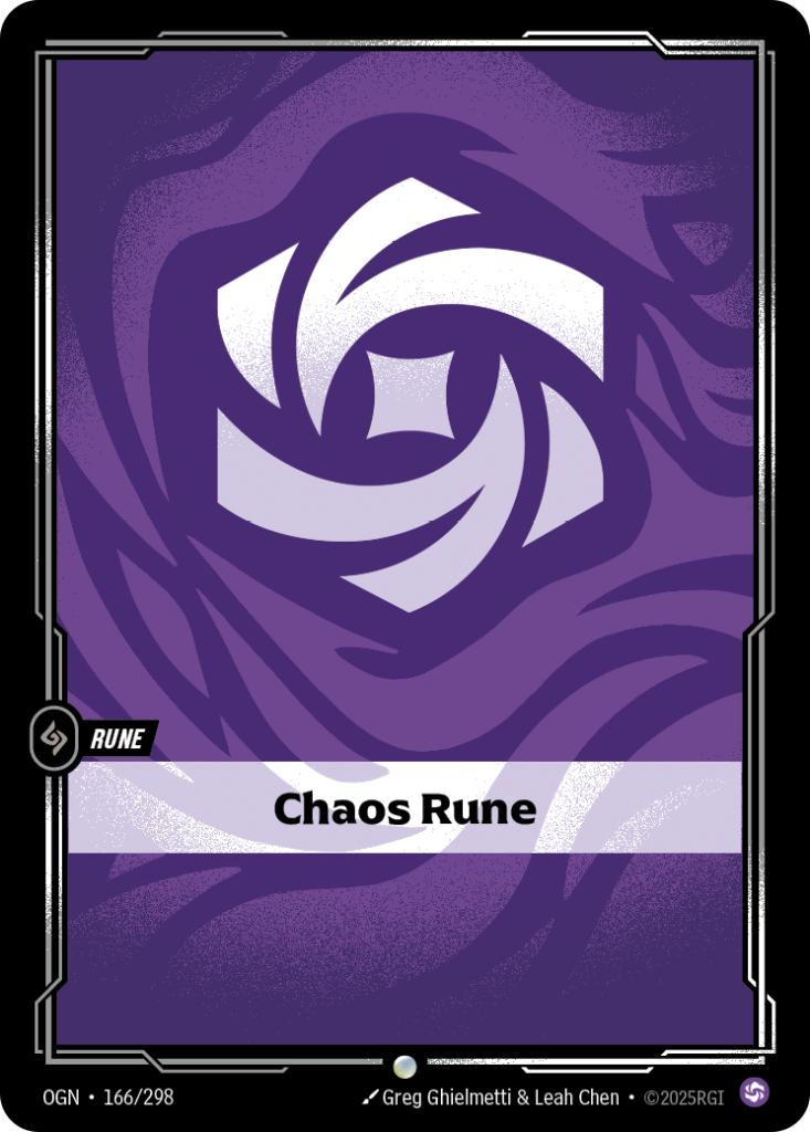 Chaos Rune OGN-166/298 – Origins – Foil