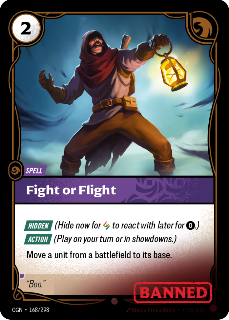 Fight or Flight OGN-168/298 – Origins – Non-Foil