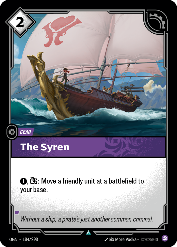The Syren OGN-184/298 – Origins – Non-Foil