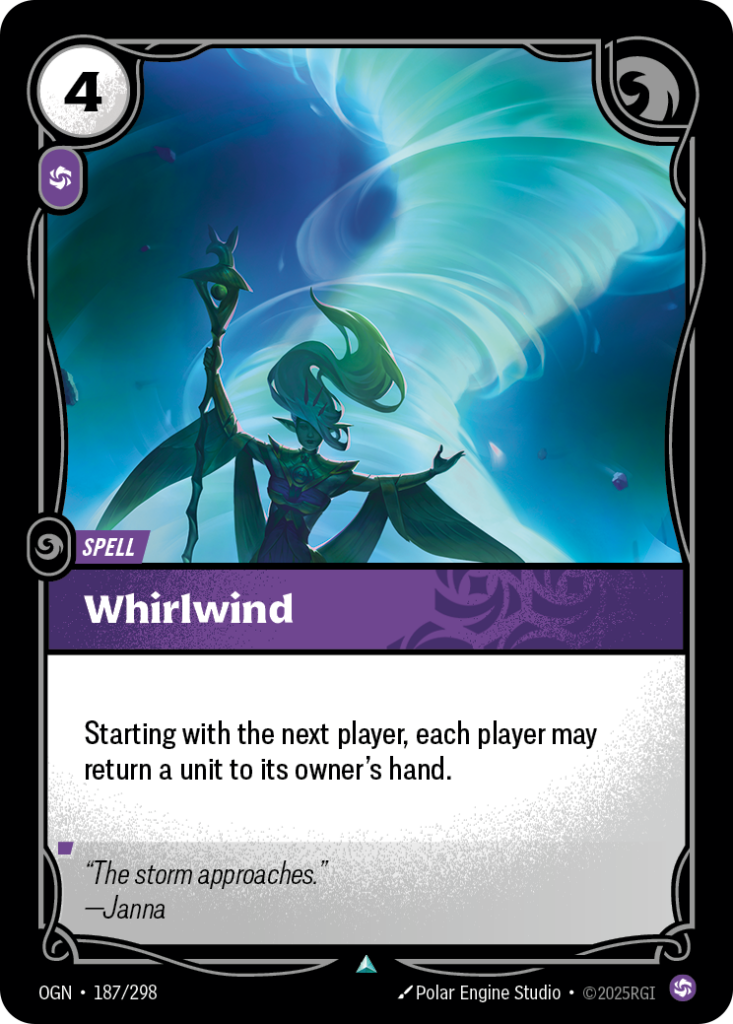 Whirlwind OGN-187/298 – Origins – Foil