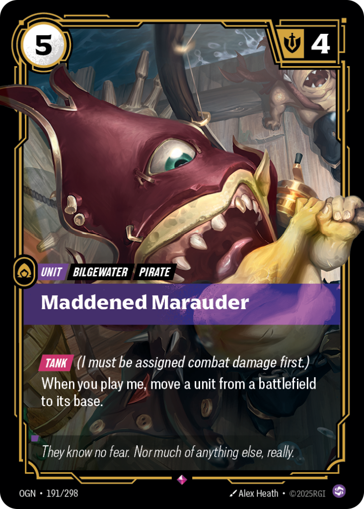 Maddened Marauder OGN-191/298 – Origins – Foil