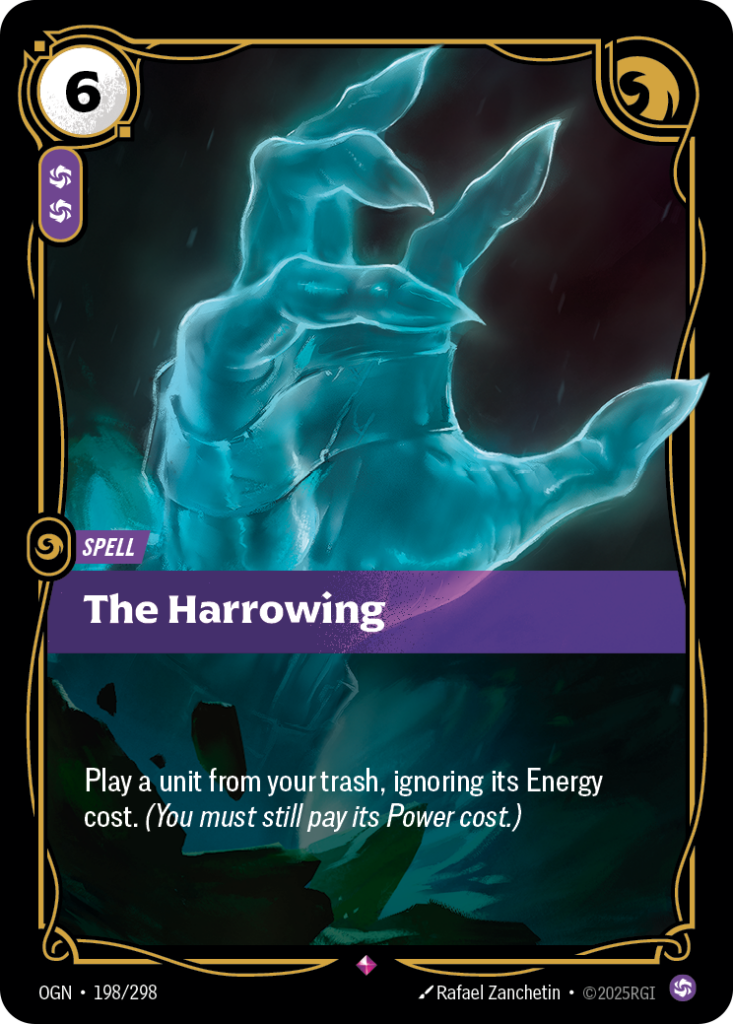 The Harrowing OGN-198/298 – Origins – Foil