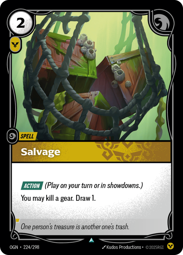 Salvage OGN-224/298 – Origins – Foil